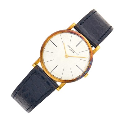 Lot 1254 - Audemars Piguet Gentleman's Gold Wristwatch