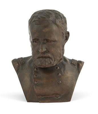 Lot 708 - Bronze Bust of Ulysses Grant