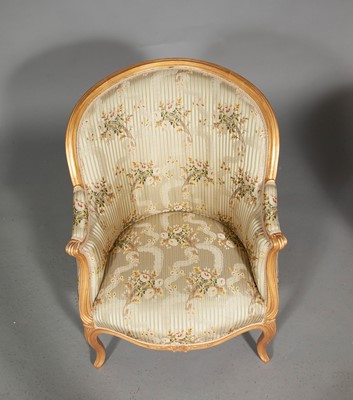 Lot 244 - Pair of Louis XV Style Giltwood Bergères