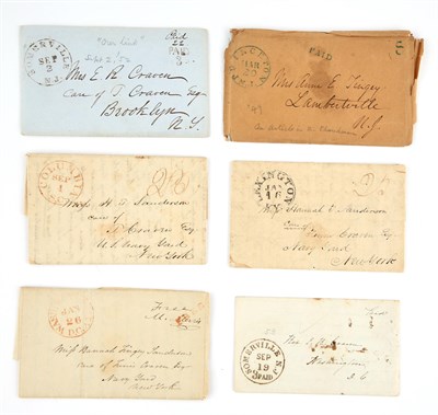 Lot 1110 - United States Postal History Group of Letters...