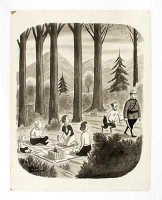 Lot 326 - An original Charles Addams illustration