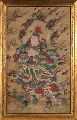 Lot 534 - A Chinese School Painting of Weituo