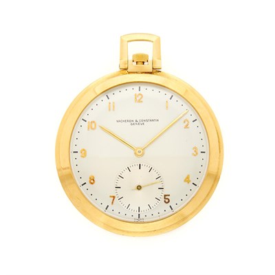 Lot 1250 - Vacheron & Constantin Gold Open Face Pocket Watch