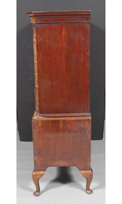 Lot 124 - George II Inlaid Walnut Chest on Stand