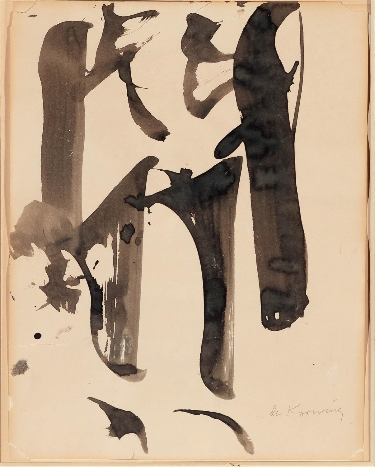 Lot 568 - Willem de Kooning Dutch/American, 1904-1997...