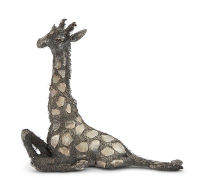 Lot 126 - Gianmaria Buccellati Sterling Silver Figure of a Giraffe