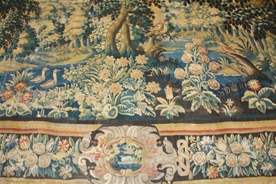 Lot 882 - Aubusson Verdure Tapestry