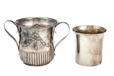 Lot 246 - Two George III Sterling Silver Cups
