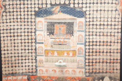 Lot 92 - An Exceptionally Large Indian Pichwai Painting