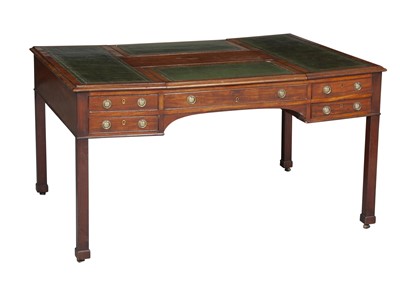 Lot 121 - George III Style Mahogany Writing Table