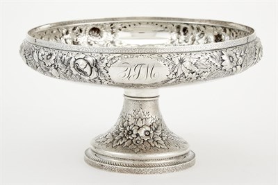 Lot 225 - Tiffany Sterling Silver Footed Centerpiece Bowl