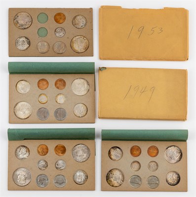 Lot 1067 - United States Proof Sets of 1949 to 1952...