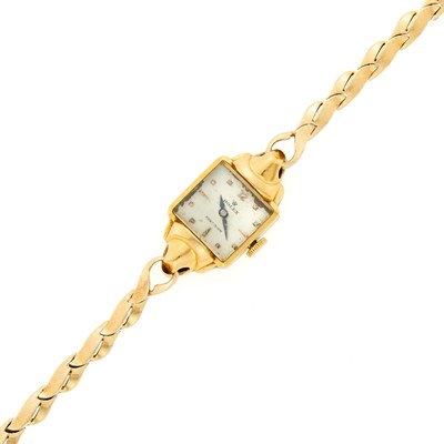 Lot 1228 - Hamilton, Rolex Gold 'Precision' Wristwatch
