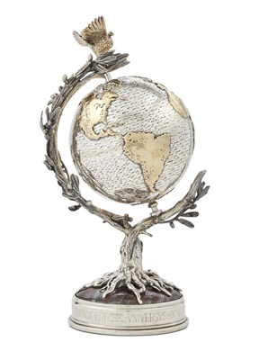 Lot 138 - Buccellati Sterling Silver Millennium Globe