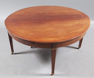 Lot 167 - Louis XVI Style Mahogany Circular Breakfast Table