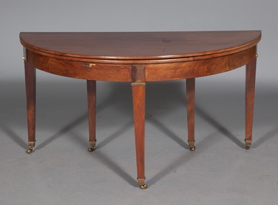 Lot 167 - Louis XVI Style Mahogany Circular Breakfast Table