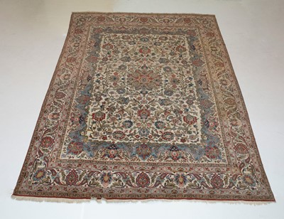 Lot 458 - Qum Wool Carpet