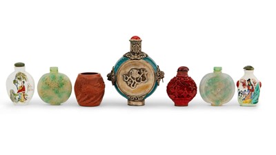 Lot 38 - A Group of Chinese Snuff Bottles