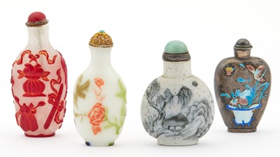 Lot 438 - Four Chinese Snuff Bottles