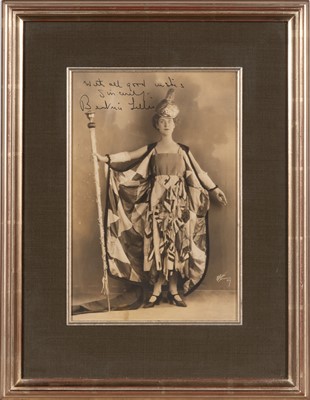 Lot 5222 - A large format inscribed photograph