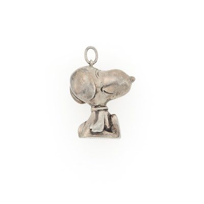 Lot 1258 - Cartier Sterling Silver Snoopy Pendant