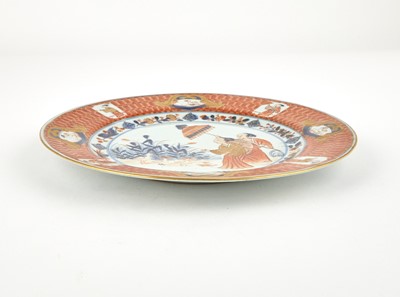 Lot 368 - A Chinese Export Porcelain Plate