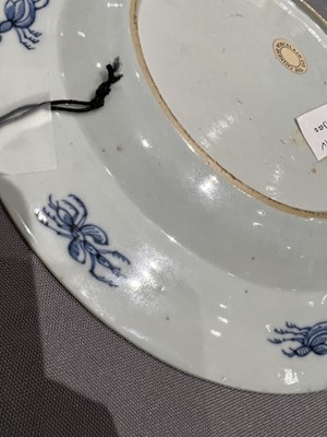 Lot 368 - A Chinese Export Porcelain Plate