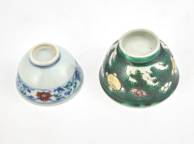 Lot 352 - Two Chinese Porcelain Cups