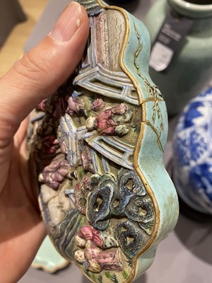 Lot 220 - A Pair of Chinese Enameled Porcelain Boxes