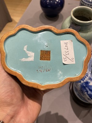 Lot 220 - A Pair of Chinese Enameled Porcelain Boxes