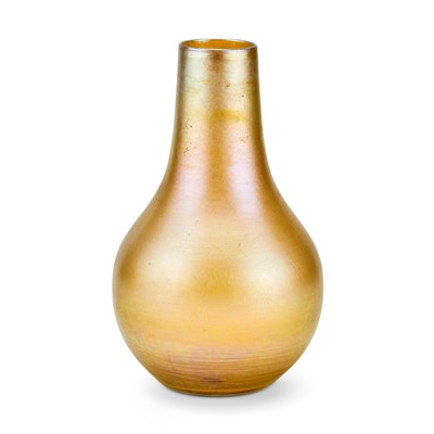 Lot 510 - Tiffany Gold Favrile Glass Vase