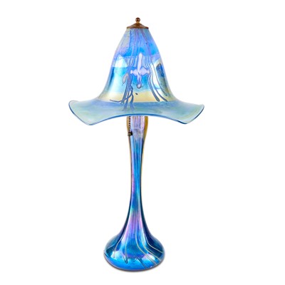 Lot 431 - Stephen Fellerman Blown Glass Table Lamp