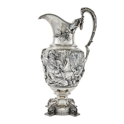 Lot 597 - Tiffany & Co. Sterling Silver Water Pitcher