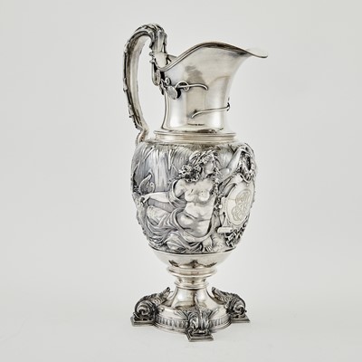 Lot 597 - Tiffany & Co. Sterling Silver Water Pitcher