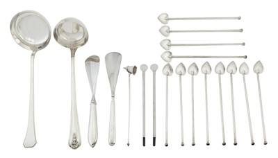 Lot 210 - Group of Silver, Silver Plated and Stainless Flatware