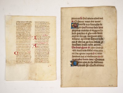 Lot 15 - [PALEOGRAPHY]
A group of seven manuscript charters...