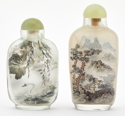 Lot 34 - Two Chinese Inside Painted Snuff Bottles
