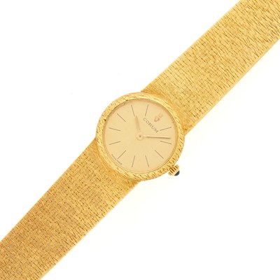 Lot 1209 - Corum Gold Wristwatch