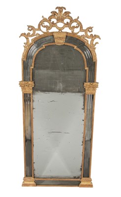 Lot 77 - George I Giltwood Pier Mirror Height 86 inches,...