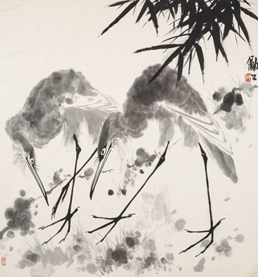 Lot 95 - A Chinese Painting, After Li Kuchan