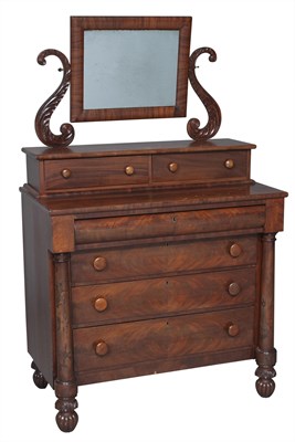 Lot 237 - Classical Mahogany Dresser Height 61 inches,...