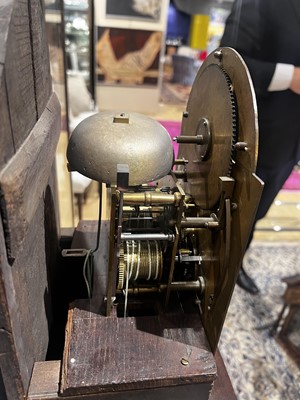 Lot 99 - George III Style Mahogany Diminutive Tall Case Clock