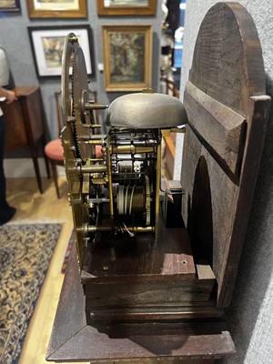 Lot 99 - George III Style Mahogany Diminutive Tall Case Clock