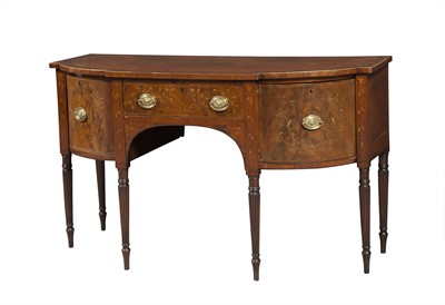 Lot 122 - Regency Style Inlaid Mahogany Sideboard