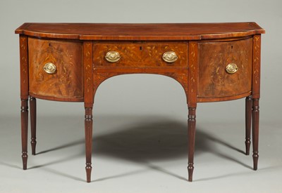 Lot 122 - Regency Style Inlaid Mahogany Sideboard