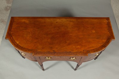 Lot 122 - Regency Style Inlaid Mahogany Sideboard