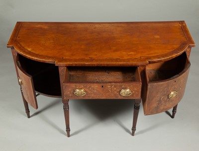 Lot 122 - Regency Style Inlaid Mahogany Sideboard