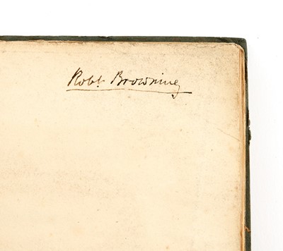 Lot Robert Browning's copy of Keats’ Endymion, 1818