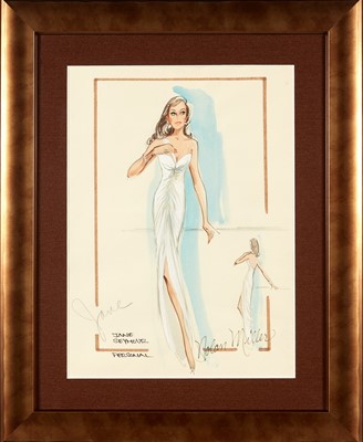 Lot 5061 - Two Nolan Miller designs for Ginger Rogers and Jane Seymour