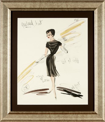 Lot 664 - A signed sketch for Judy Garland in I Could Go on Singing